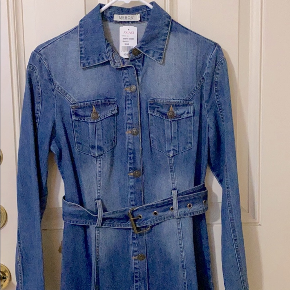 A’gaci Blue Jean Dress